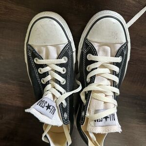 Converse All Star Black and White Low Tops
